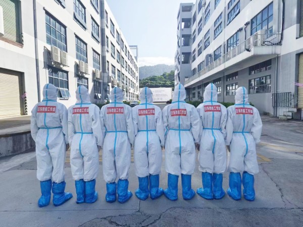 奮勇當先,筑牢疫情防控第一道防線——日東科技疫情防控紀實